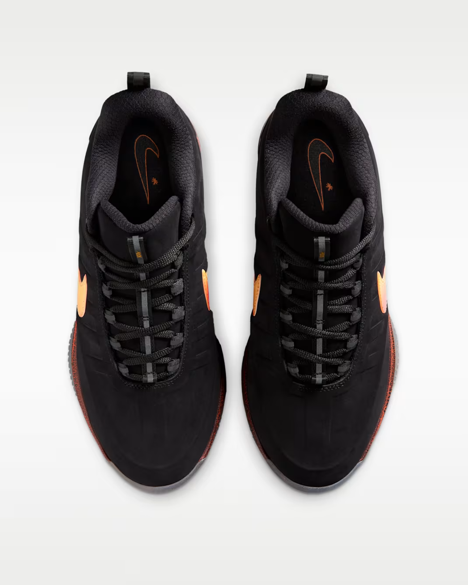 Nike Book 2 Rising Black Orange Basketball Shoes NEW | eBay