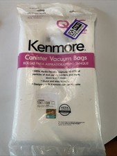 Kenmore 53292 6 Pack Type Q/C HEPA Vacuum Bags for Canister replaces 50557 50558