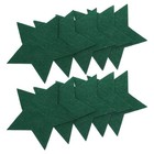  12 Pcs Five-pointed Star Cutlery Set Christmas Silverware Pouches