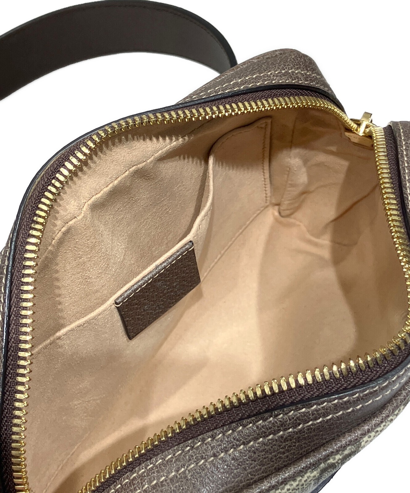 GUCCI Off-Di Small Waist Bag Brown GG Canvas Italy Model 517076 SN2587 thumbnail 24