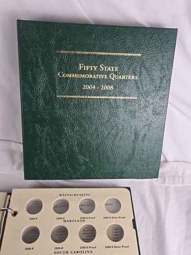 Cinquanta Quartieri Commemorativi di Stato 1999-2008 Prove e Prove in Argento (solo libri) - Foto 8 di 14