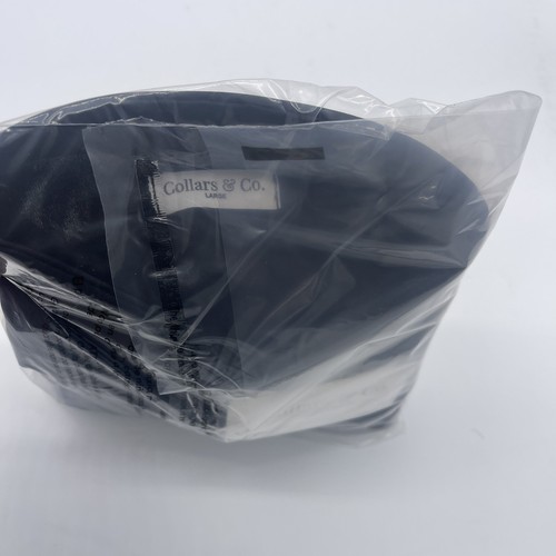 NWoT Collars And Co Polo Para Hombres Grande Negro Manga Larga Vestido Cuello Polo - Imagen 9 de 9
