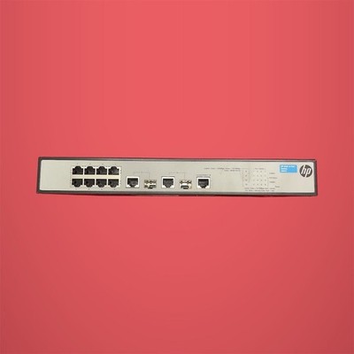 HP 1910-8-PoE+ 8-Port Managed Ethernet Switch Layer 3