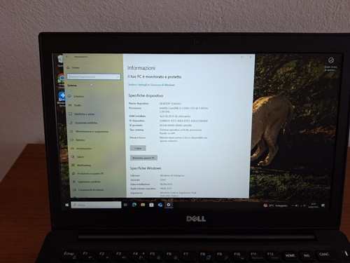 Touchscreen laptop windows Dell latitude 7280Intel i7-6th 16GB 256GBSSD 12.5" - Afbeelding 4 van 12