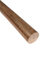 AC/DC Wire and Supply Copper 110 1" Diameter Round Bar - Choose Your Length -...