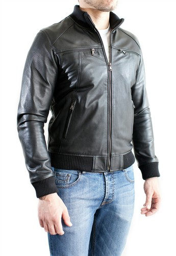 Giacca Giubbotto Ns Fit Di Sped Uomo Gratis Slim Produzione M3 Vera In Pelle 11d6Aqrn
