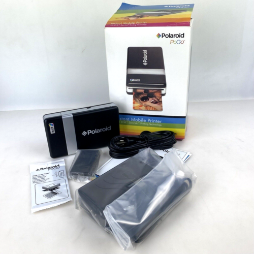 NEW POLAROID POGO Instant Mobile Printer Zink Zero Ink Photo 2 x 3 Prints Gift - 第 1/23 張圖片