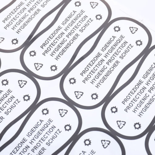 75pcs Hygiene Label Clear Tape Swimwear Lingerie Bikini Try On Label Stick*oa - Picture 7 of 8