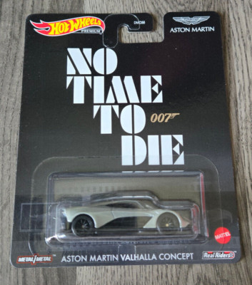 Hot Wheels Premium Aston Martin Valhalla Concept 007 No Time to Die Brand New