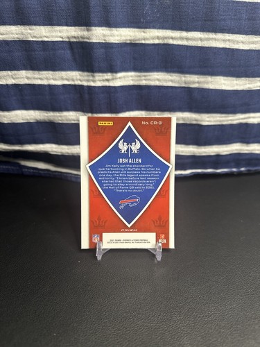 2021 Panini Rookies & Stars - Crusade Red Wave Prizm #CR-3 Josh Allen - Picture 2 of 2