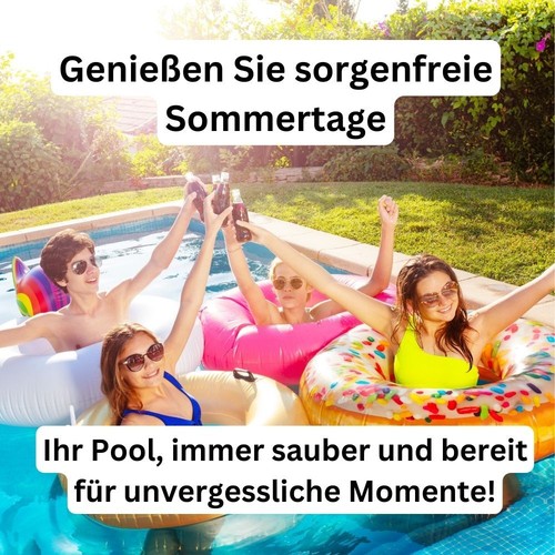 Poolfolie Rechteck Pool I 800 x 400 x 150 cm I 0,8 mm I hellgrau I 8 x 4 x 1,5 m - Bild 7 von 8