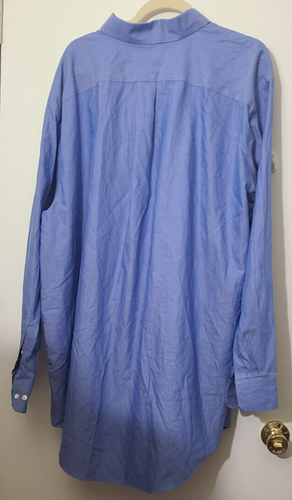 Lands' End Blue Dress Shirt 19-37T - Picture 4 of 4
