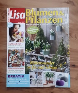 Garten Zeitschrift Lisa Blumen Pflanzen Januar 2017 Ebay