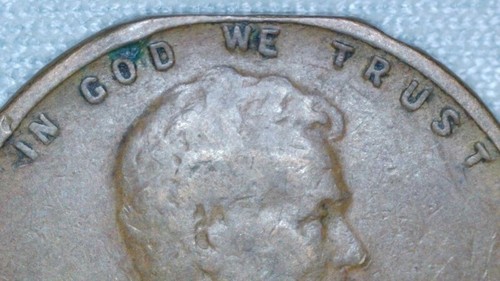 1934 Lincoln Wheat Cent “Clipped Planchet” Penny Variety Coin Error - Picture 3 of 14