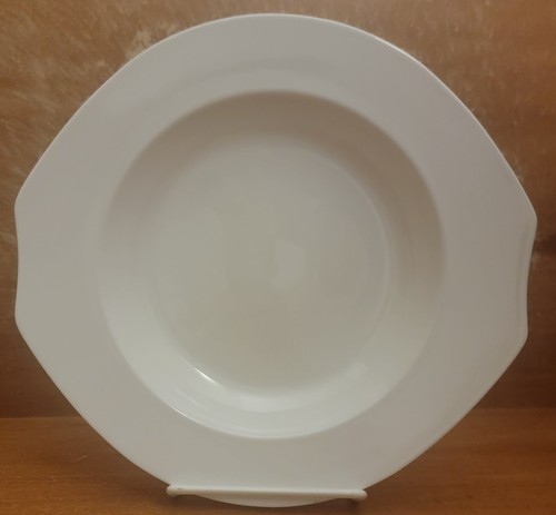 Villeroy & Boch ALBA Rim Soup bowl, 8 7/8", Porcelain, White, Excellent - Picture 1 of 7