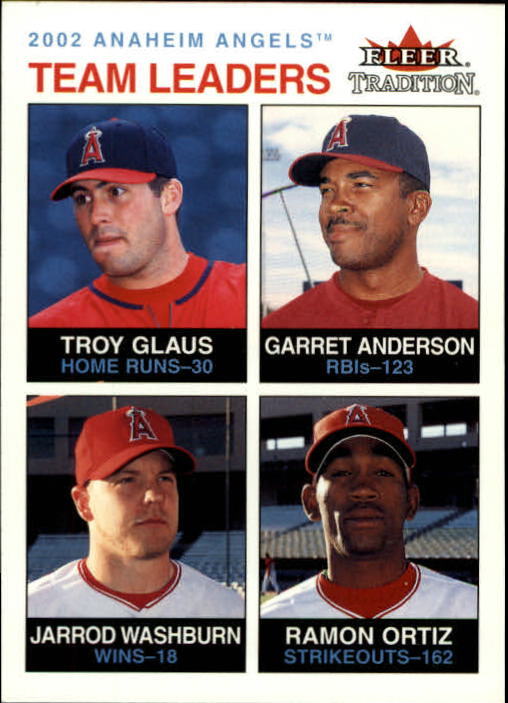 2003 Fleer Tradition Baseball "Main Set" Base Cards #1 to #250