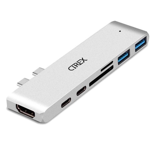 USB-C Type C HD Output 4K HDMI USB 3.0 7 in 1 Adapter HUB For MacBook Pro - Foto 12 di 13