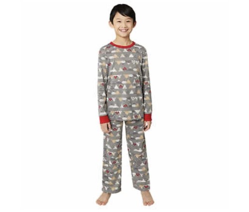 Eddie Bauer Kids 3 Piece Sleep Set Plush Robe & Pajama Set Size: 7/8, 10/12, 14 - Picture 12 of 16