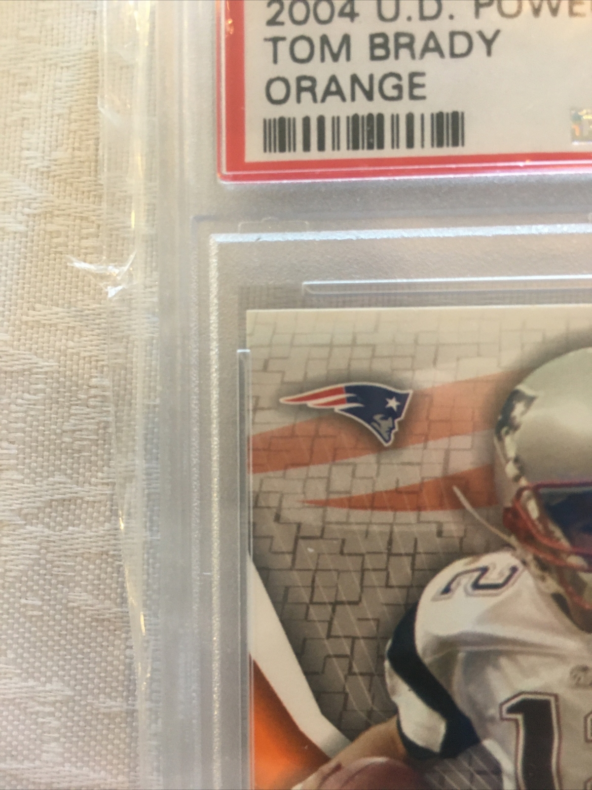 Tom Brady u.d Power Up Orange 250 points Pop 1!!! GOAT. PSA 9.insane investment. view 5
