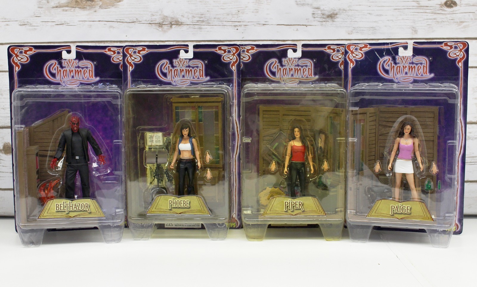 Charmed TV Show Action Figures Piper Paige Phoebe Balthazar Series 1 Bunde SOTA Charmed TV Show Action Figures Piper Paige Phoebe Balthazar Series 1 Bunde SOTA