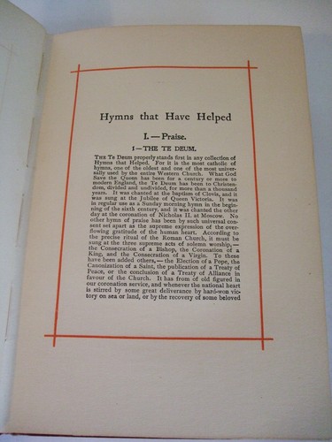 1904 Hymns That Have Helped. Collection of Most Useful Hymns by W.T. Stead - Picture 8 of 9
