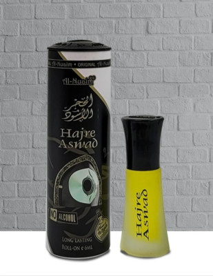 Al-Nuaim Exclusive Series Hajre Aswad Alcohol Free Attar Roll On 6ml Floral Oil