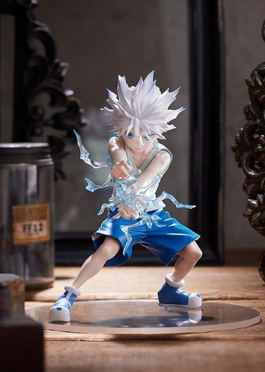 Hunter x Hunter Killua Zaoldyeck Pop Up Parade Figure GOOD