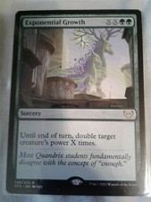 Exponential Growth Magic STRIXHAVEN School of Mages MTG