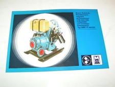 Prospectus GDR Ifa Diesel High Pressure Flanschpumpenaggregat - Edition 1978