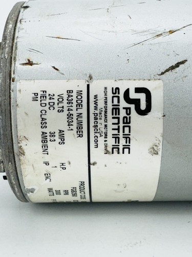 Pacific Scientific BA3614-5034-1 Motor FGB2560 24VDC 38.3 Amp 1 H.P 3000RPM - Picture 4 of 7