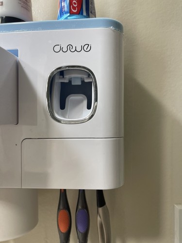 TuCao Four Cup Toothbrush Rack Wash Suit-Magnetic Cups- WHITE🔹NEW - Picture 3 of 5