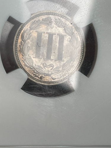 1866 3 CENT NICKEL NGC PR64 - Picture 4 of 23