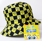 Sponge Bob Bucket Hat Sun Fishing Hat Youth Beach Hat Square Pants Nickelodeon