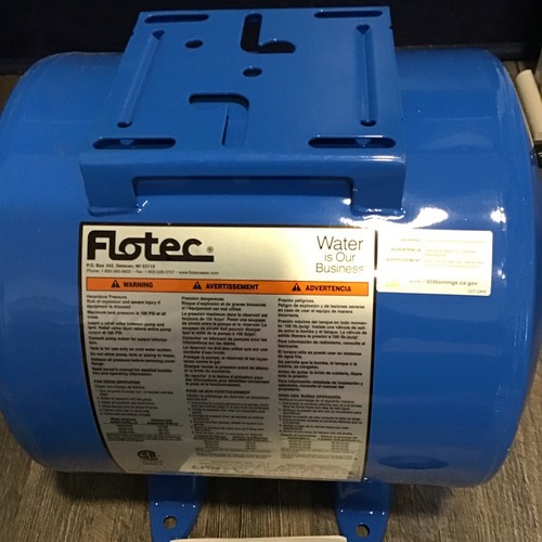 Pentair Flotec FP7100H-09 Pre-Charged Pressure Tank Gallon Capacity 6/23 38PSI - Picture 9 of 13