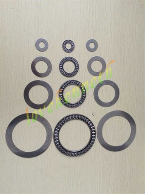 1//2//5 pc AXK Series Flat Needle Roller Thrust Bearing complete with 2 AS washers