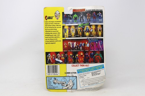 1992 TOYBIZ MARVEL X-MEN CABLE MOC - Picture 3 of 7