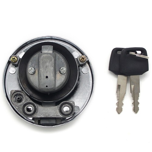 Fuel Gas Tank Cap Cover Keys for Kawasaki VN1500 VN1500 Classic EJ400 W400 EN500 - Picture 2 of 6