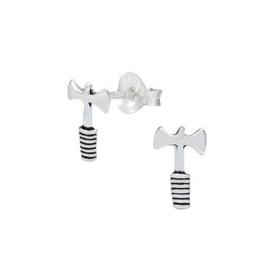 Girls Boys 925 Sterling Silver Stud Earrings SINGLE or PAIR Unicorn Dog Cat Owl - Picture 56 of 84