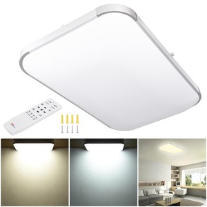 Details About 48w Dimmable Led Flush Mount Ceiling Light Bathroom Lamp Home Fixture W Remote