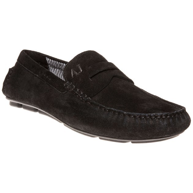 NUOVA linea uomo Armani Jeans Scarpa Da Guida Nero in in in Pelle Scamosciata Scarpe Con Lacci e13fea NUOVA linea uomo Armani Jeans Scarpa Da Guida Nero in in in Pelle Scamosciata Scarpe Con Lacci e13fea