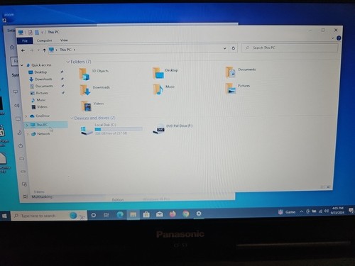 Panasonic Toughbook CF-53 MK4 i5-4310 14" 8GB 256GB SSD Bad Touch Win10p 12930hr - Picture 6 of 19