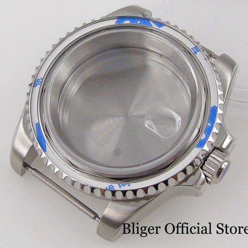 200M Waterproof 40mm SUB Dive Watch Case for NH35A NH34 GMT 120 Clicks Sapphire - Picture 6 of 31