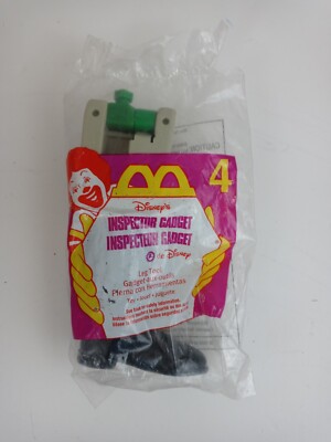New 1999 McDonalds Happy Meal Toy #4 Inspector Gadget Leg Tool.