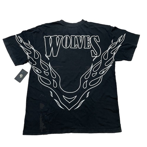 Wolves Club Shirt Mens Small Darc Sport Black Lightning T-Shirt