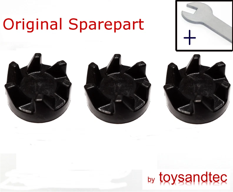 3 Clutch and 1 Wrench for Ultra Power, Classic for Kitchenaid