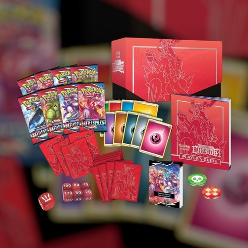 Pokemon TCG - Pokémon S&S ETB - Elite Trainer Box - Battle Styles - RED - Picture 2 of 2