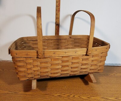バッグ Vintage Longaberger 1993 Edition Longaberger 1993 JW Full Size Collection EASTER BASKET COMBO