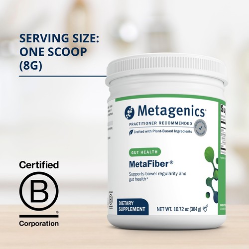Metagenics MetaFiber - 6 g Dietary Fiber - Supports GI Regularity & Occasiona... - Picture 4 of 7