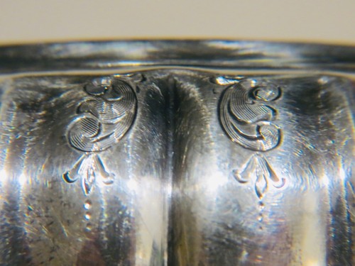 Crema y azucarero Birks de plata de ley sin monogramas - Imagen 8 de 12