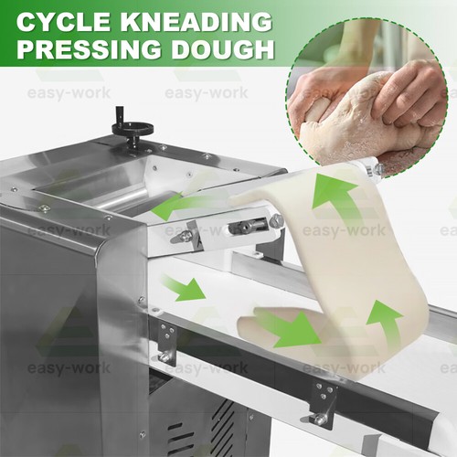 Automatic Electric Dough Sheeter Roller Pressing Circulating Dough Press Machine - Picture 4 of 11